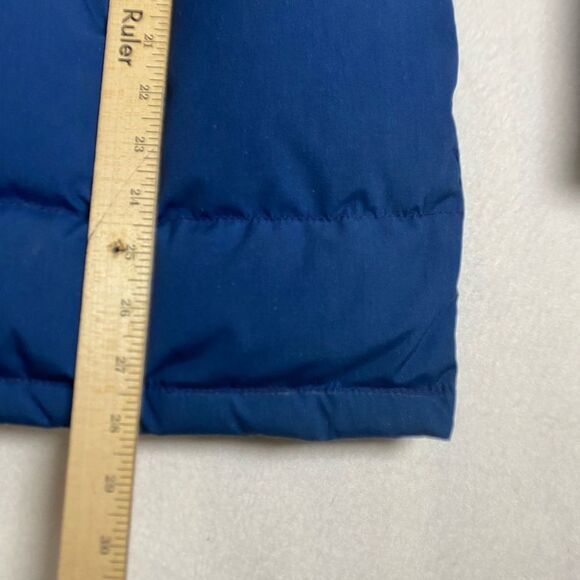 Vintage The North Face Jacket 70s Small Down Puffer Blue USA Expedition Coat 80s - Picture 11 of 14